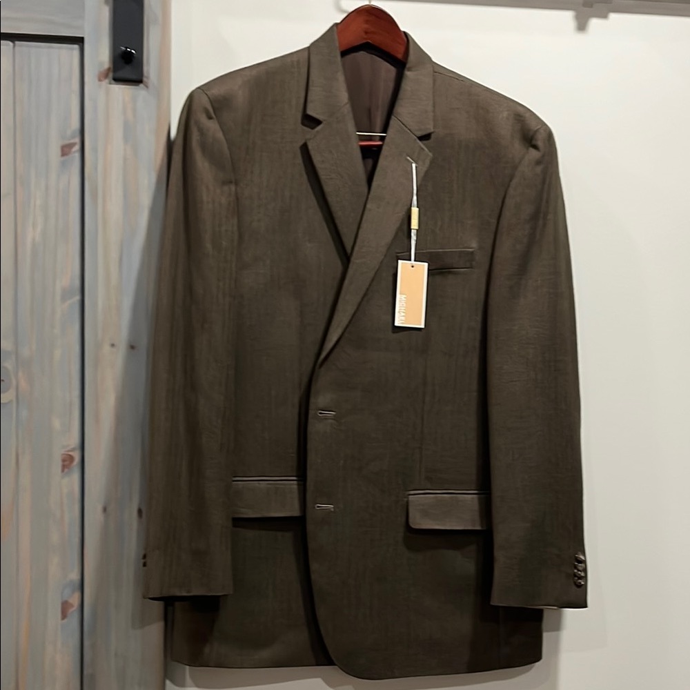 New with tag Michael Kors Men's Brown Blazer